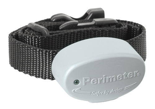 Gray collar for invisible fences of the Perimeter brand